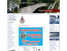 Tablet Screenshot of comune.valtorta.bg.it